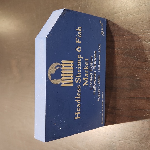 FREE GIFT W/ PURCHASE Vintage 1999-2000 Cats Meow Village Block Pieces S/2 - Picture 11 of 16